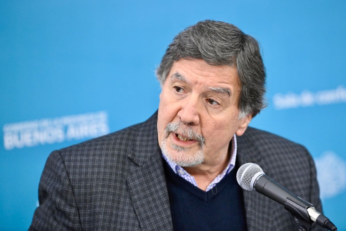 Alberto Sileoni, Director General de Educación bonaerense.