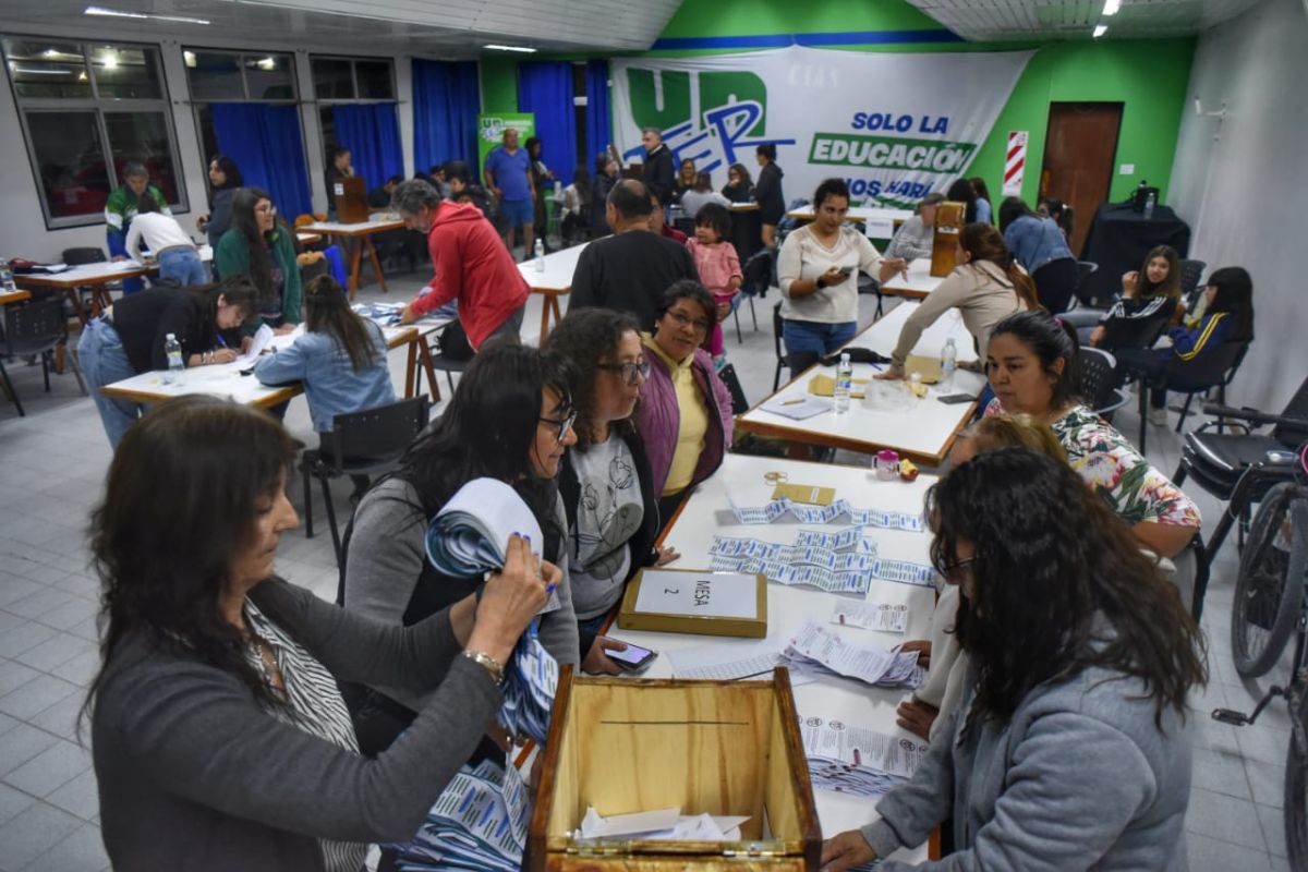 Elecci�n sindical en R�o Negro: triunfo opositor en la UnTER