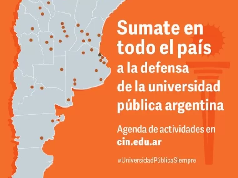 Esta es la agenda de la jornada nacional La universidad NO se apaga
