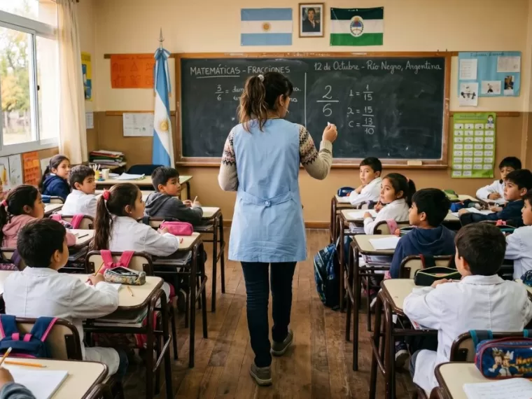 Proponen un sistema de puntaje que beneficia a docentes locales en Río Negro