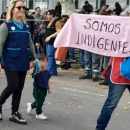 Polémica en San Luis: docente sancionada por exhibir un cartel en un desfile