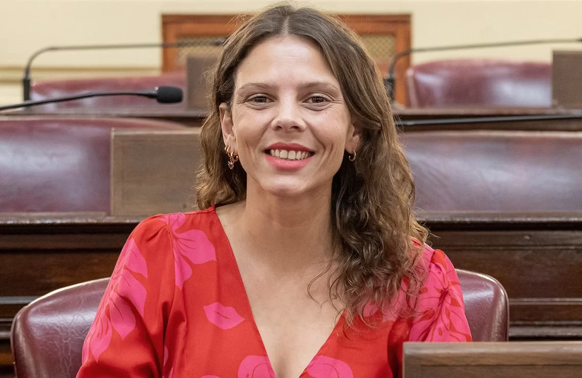 Gisel Mahmud, presidenta de la Comisión de Educación.
