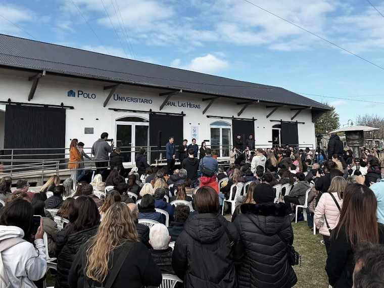 El Polo Universitario de Las Heras genera un impacto local que trasciende lo académico