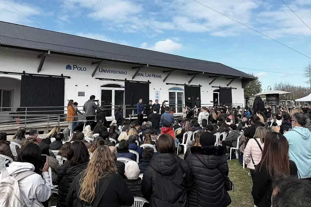 El Polo Universitario de Las Heras genera un impacto local que trasciende lo académico