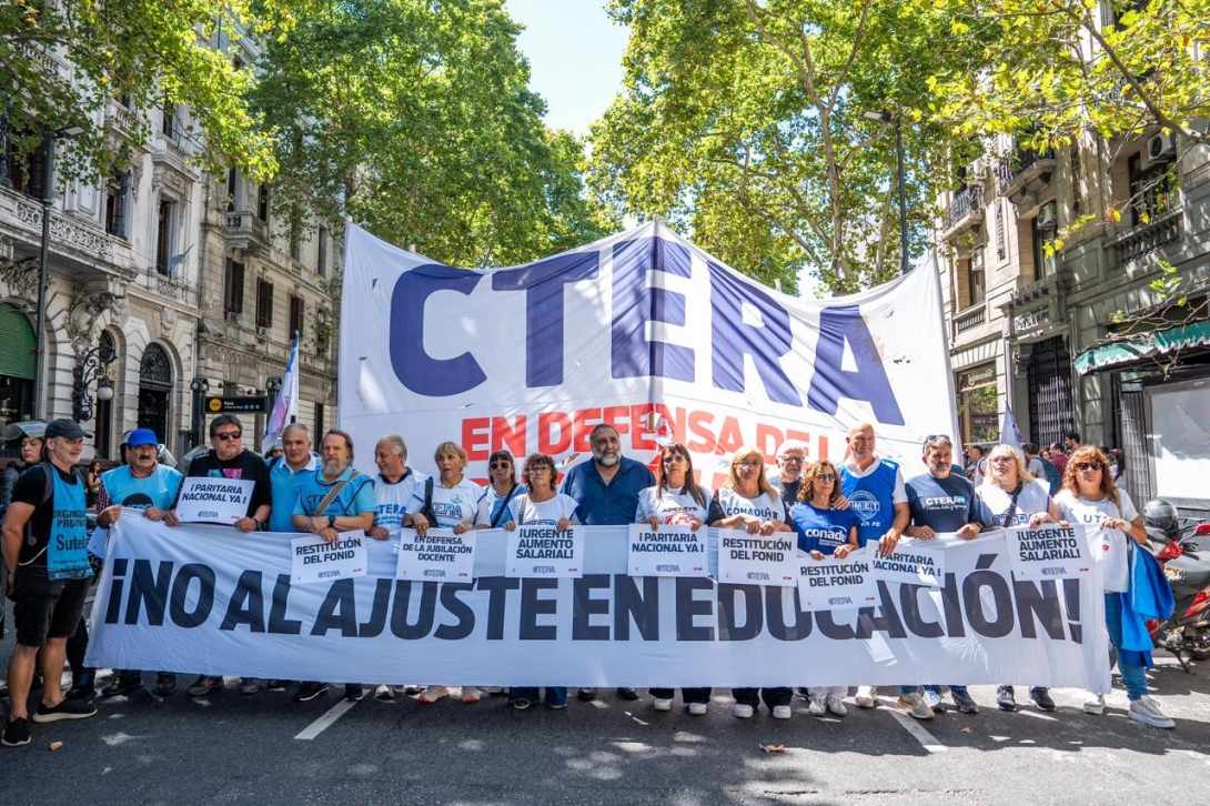 Ctera convoca a un paro nacional para el lunes 3