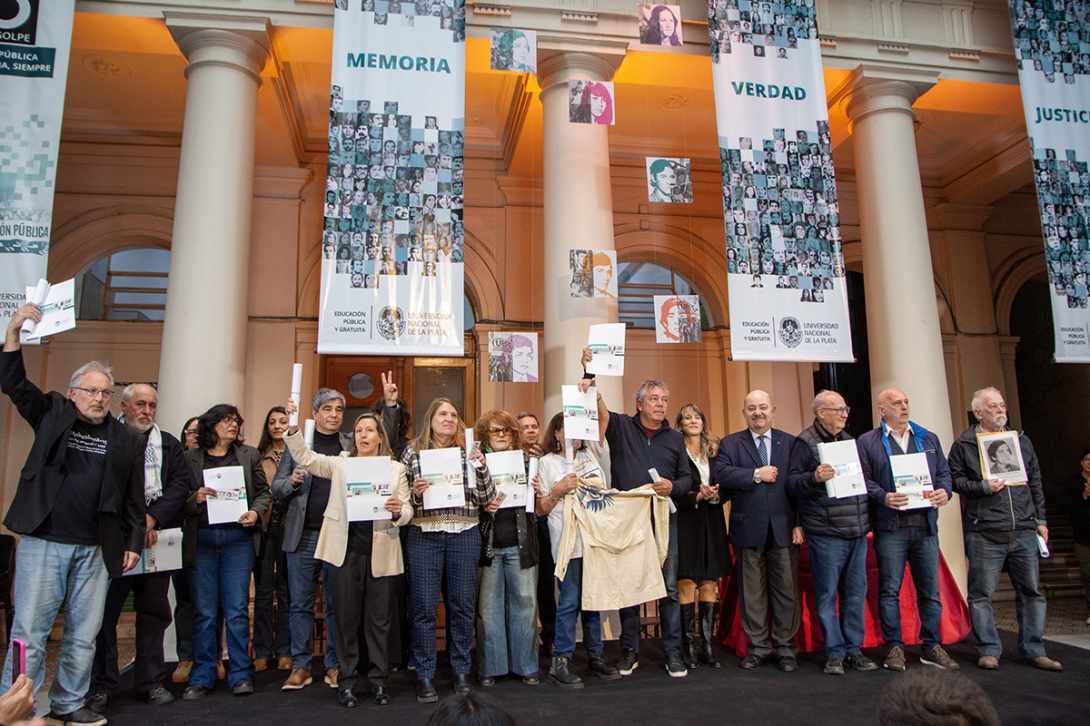 A 50 años de La Noche de los Lápices, la UNLP homenajeó a las víctimas