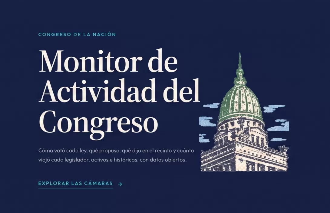 La UBA presentó una plataforma para seguir en detalle el trabajo de diputados y senadores
